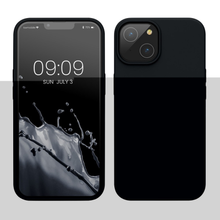 Husa protectie compatibila cu Samsung Galaxy A02S Liquid Silicone Case Negru [7]