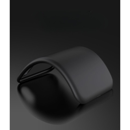 Husa protectie compatibila cu Samsung Galaxy A51 4G Liquid Silicone Case Negru [2]