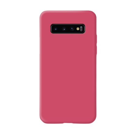 Husa protectie compatibila cu Samsung Galaxy S10 E Liquid Silicone Case Fuchsia [1]