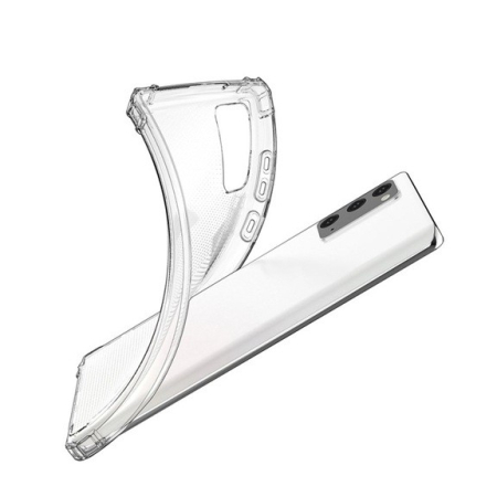 Husa Protectie,, , compatibila cu Samsung S20, TPU Antisoc, Protectie Colturi, Rezistenta la Impact, 1.5 mm, Transparenta [2]