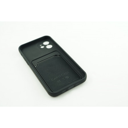 Husa protectie cu suport card compatibila cu Samsung A72 Negru [5]