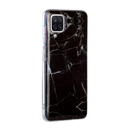 Husa protectie pentru Apple iPhone 11 Pro Max Soft IMD TPU Marble Negru cu Suport inclus [4]