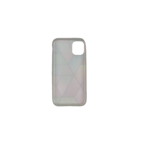 Husa protectie pentru Apple iPhone 11 Soft IMD TPU Marble Geometric Roz [1]