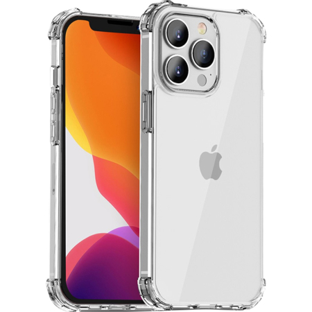 ✨TOATE PRODUSELE✨ - Husa protectie pentru Apple iPhone 11, , TPU, Antisoc, Protectie colturi, Rezistenta la impact, 1.5 mm, Transparenta