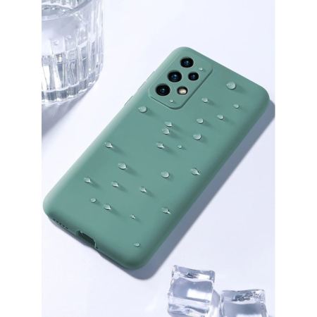 Husa protectie pentru Samsung A53 5G Liquid Silicone Verde [3]