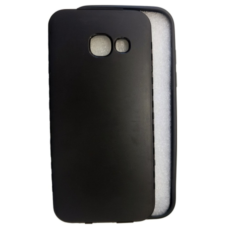 Husa Samsung Galaxy A3 2017 Full Silicone Negru [2]