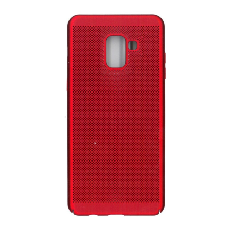 Back Case - Husa Samsung Galaxy A8 2018 Ultra Slim cu aerisire Rosu