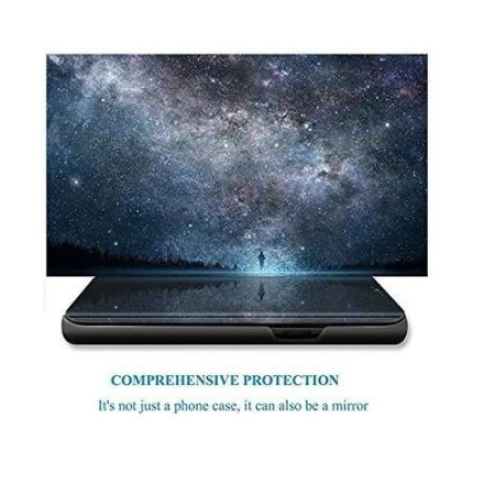 Husa Samsung Galaxy J6 Plus 2018 ® Flip Cover Oglinda Negru [2]