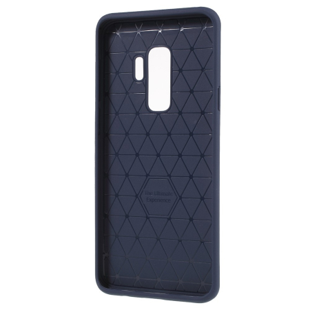 Husa Samsung Galaxy S9 Ipaky Elegant Grid Design TPU Hybrid Albastru [1]