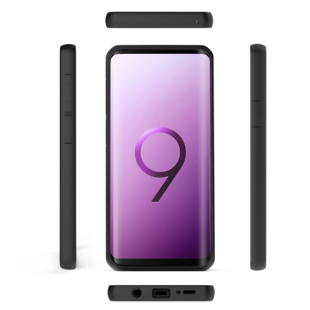 Husa Samsung Galaxy S9 Plus shockproof acrylic Negru [5]