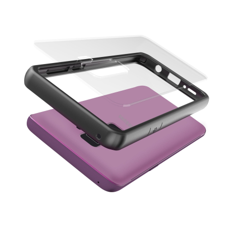 Husa Samsung Galaxy S9 Plus shockproof acrylic Negru [2]