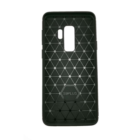 Back Case - Husa Samsung Galaxy S9 Plus Tpu, carbon, Negru