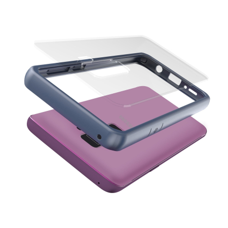 Husa Samsung Galaxy S9 shockproof acrylic Albastru [6]