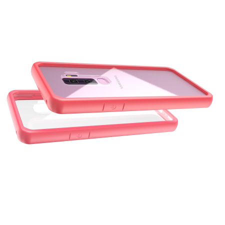 Husa Samsung Galaxy S9 shockproof acrylic Roz [6]