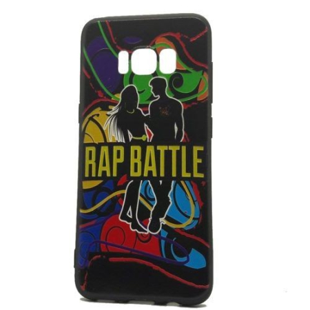 Back Case - Husa Samsung S8 Multicolor Mesaj Battle