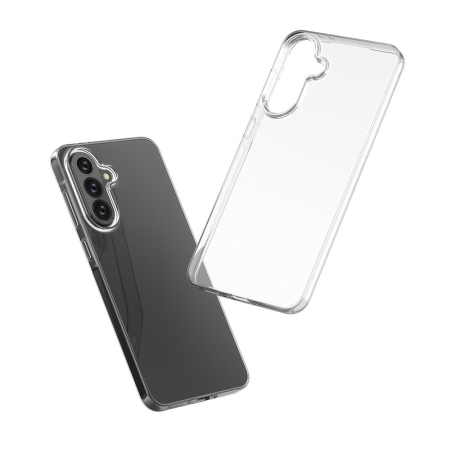 Husa Telefon, , Compatibila Samsung Galaxy A35 5G, Protect Plus TPU, 0.8-0.9 mm, Transparent [3]