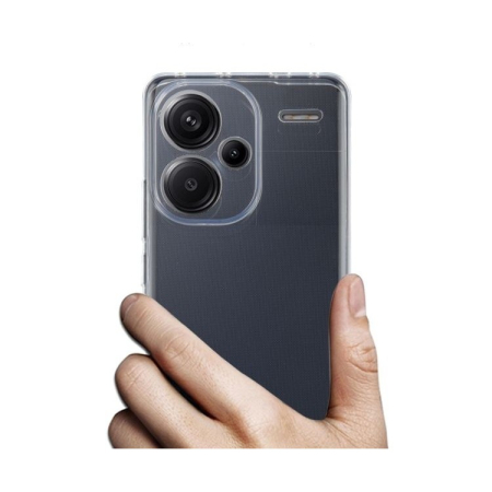 Husa Telefon, , Compatibila Xiaomi 14 5G, Carcasa TPU, Protectie Camere, 1.5 mm, Transparent [2]