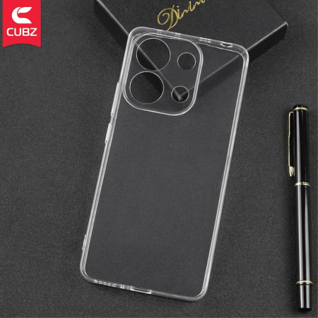 Husa Telefon, , Compatibila Xiaomi Redmi Note 13 4G, Carcasa TPU, Protectie Camere, 1.5 mm, Transparent [5]