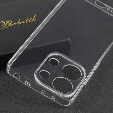 Husa Telefon, , Compatibila Xiaomi Redmi Note 13 5G, Carcasa TPU, Protectie Camere, 1.5 mm, Transparent [3]