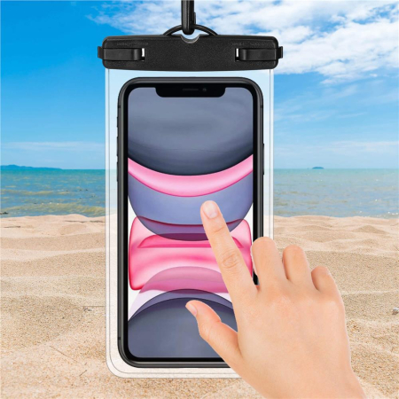 Husa telefon subacvatica waterproof impermeabila, universala, 180x110mm, cu snur [12]