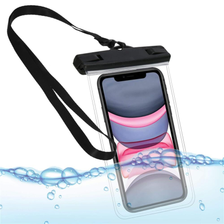 Husa telefon subacvatica waterproof impermeabila, universala, 180x110mm, cu snur [23]