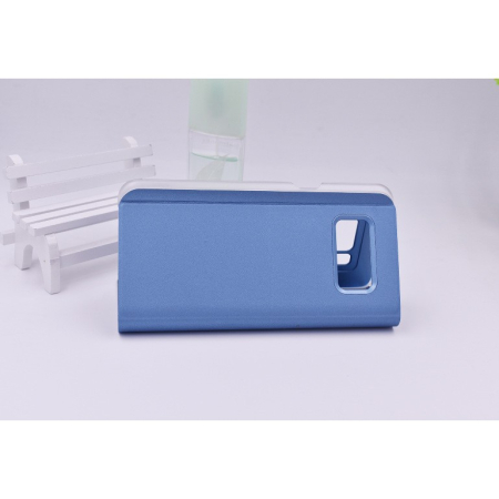 Husa Tip Carte, , Compatibila cu Huawei Mate 10 Lite, Flip Cover Oglinda, Albastru [5]