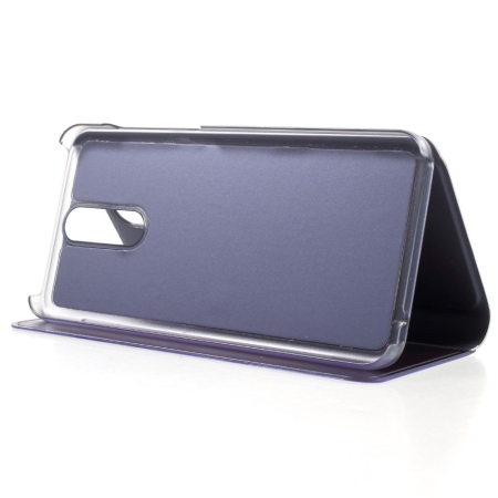 Husa Tip Carte, , Compatibila cu Huawei Mate 10 Lite, Flip Cover Oglinda, Violet [3]