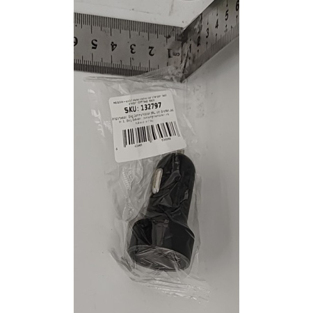 Incarcator Auto 2 in 1, , Port USB Fast Charge QC3.0 si Type C, PD 20W, Negru [3]