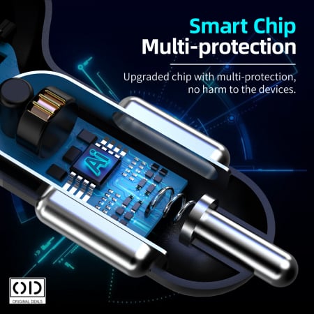 Incarcator USB pentru Masina Incarcator Auto pentru Telefon Incarcator USB auto pentru telefon tableta GPS cablu usb pentru incarcare telefon in masina Incarcator auto pentru priza 12V [10]