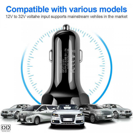 Incarcator Auto Incarcator Telefon pentru Masina Incarcator pentru Masina Cablu Incarcator Masina incarcator pentru masina incarcator auto huawei incarcator auto telefon incarcator auto emag [10]