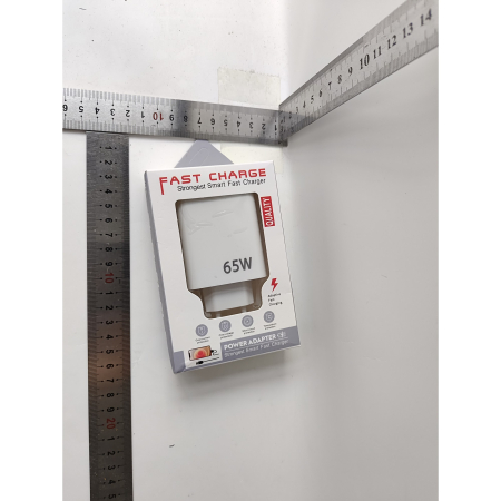 Incarcator Retea, , 5 Porturi, 65W Fast Charge, 3 x USB, 2 x Type-C, Universal Compatibil iPhone, Huawei, Samsung, Xiaomi, Alb [8]