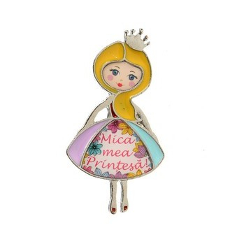 ✨TOATE PRODUSELE✨ - Insigna Copii Jolie model Mica Mea Printesa