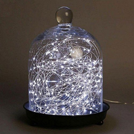 ✨TOATE PRODUSELE✨ - Instalatie Craciun, 50 m, 500 Led-uri, Liniara, Alb Rece, 8 jocuri de lumini, Transformator, Interconectabila, Prelungitor 3 m inclus, Fir Cupru, 