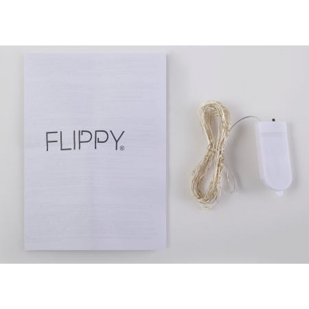 Instalatie Craciun, Liniara, 3 m, Baterii, 30 LED-uri, Alb Cald, Fir Cupru, Interior/Exterior,  [5]