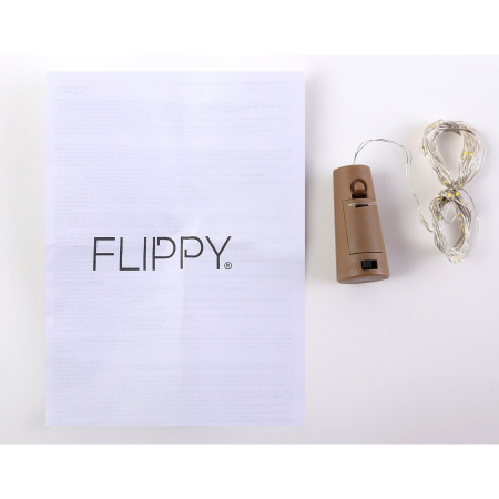 Instalatie Craciun, Liniara, 3 metri, Baterii, 30 LED-uri, Alb Cald, Fir Cupru, Interior/Exterior,  [8]