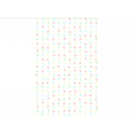 Instalatie Craciun, Tip Perdea IP44, 3m x 3m, 300 Led-uri, Multicolor, USB si telecomanda cu 8 functii,  [3]