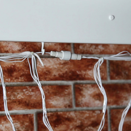 Instalatie de Craciun Premium ® Tip Franjuri cu Flash 8 m 252 LED-uri Alb Cald 2096WW Interconectabila [5]