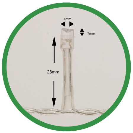 Instalatie de Craciun ® Tip Franjuri, 12 m, 300 LED-uri, Interconectabila, Multicolor [7]
