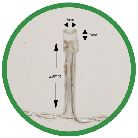 Instalatie de Craciun ® Tip Perdea, 3 x 3 m, 320 LED-uri, Interconectabila, Alb Rece [6]