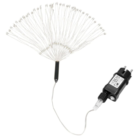 Instalatie lumina decorativa STAR cu 100 LED-uri, diametru 40cm, telecomanda, iluminare galbena [2]