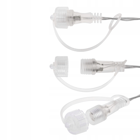 Instalatie lumina tip perdea cu 180 LED-uri, 2m, pentru interior/exterior, iluminare multicolor [3]