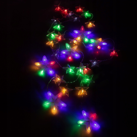 Instalatie lumina tip perdea cu 180 LED-uri, 2m, pentru interior/exterior, iluminare multicolor [7]