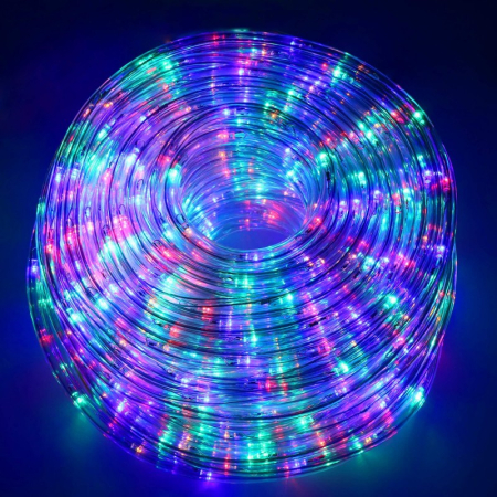 Instalatie tub furtun luminos pentru Craciun, 480 LED-uri, 20m, multicolor [4]