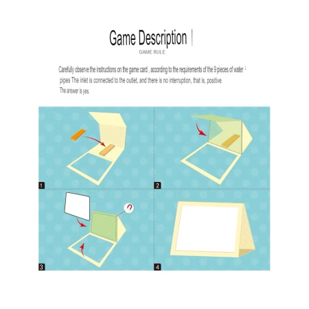 Joc educativ magnetic de interconectare, micul pompier, 15 nivele, 9 carti, pentru copii, +3 ani, multicolor [16]