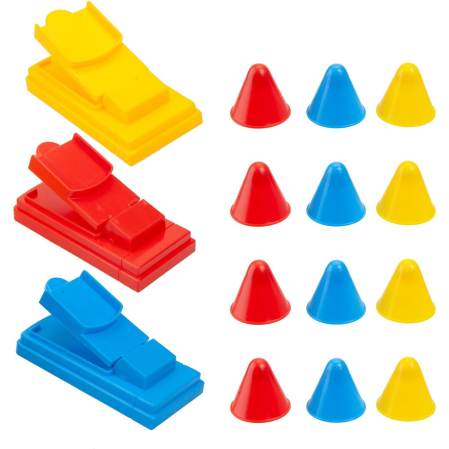 Joc Interactiv pentru Copii, , 3 Hats Off, Tabla de Joc, Figurine Palarii, +3 Ani, Multicolor [1]