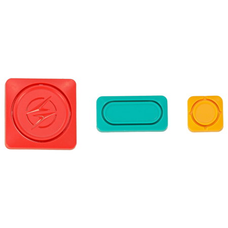 Joc logic magnetic 500 provocari, cu piese glisante si 7 niveluri, ABS, 18x13 cm, pentru copii 6+ [3]