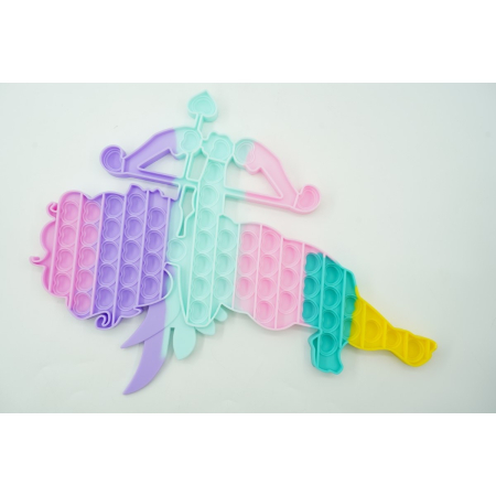 Jucarie antistres din silicon, , Pop It Now and Flip It, Cupidon, Multicolor, V1 [2]