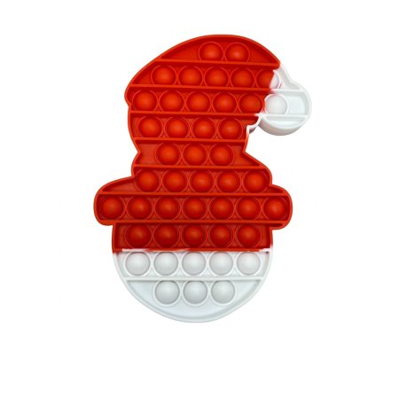 ✨TOATE PRODUSELE✨ - Jucarie antistres din silicon, , Pop It Now and Flip It, Elful lui Mos Craciun, Multicolor