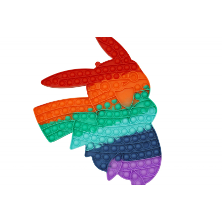 Jucarii Senzoriale, Fidget Toys - Jucarie antistres din silicon , Pop it Now and Flip It ,Pikachu ,Multicolor