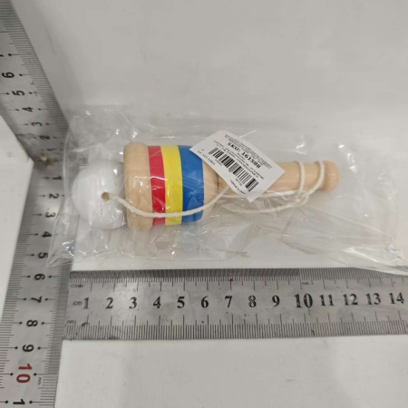 Jucarie Cupa de Indemanare, , Sabie Minge, Jucarie de Coordonare Mana-Ochi, Joc Tradițional, Jucarie pentru Gradinita, 10 x 3 cm, Alb [1]